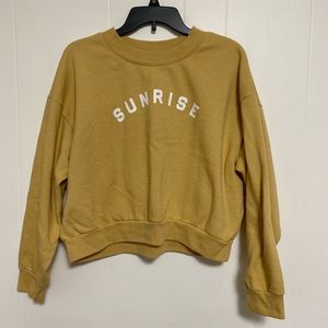 Billabong Crop Sweatshirt - Size L